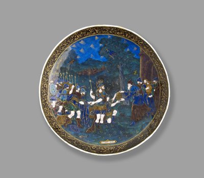 Cup: Abraham and Melchizedek by Suzanne de Court